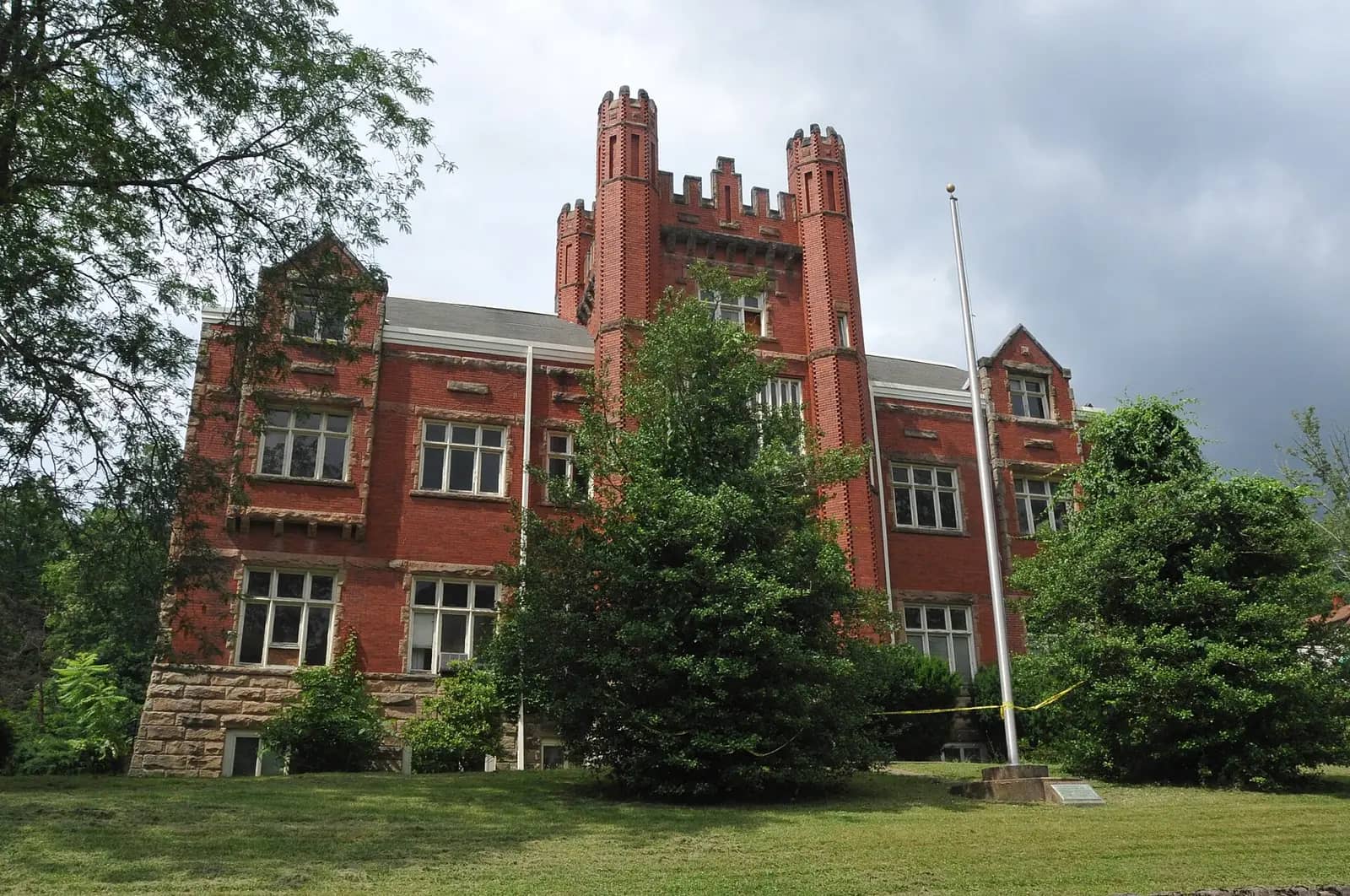 Salem University campus — Built in 1909–1910 in the Collegiate Gothic style.