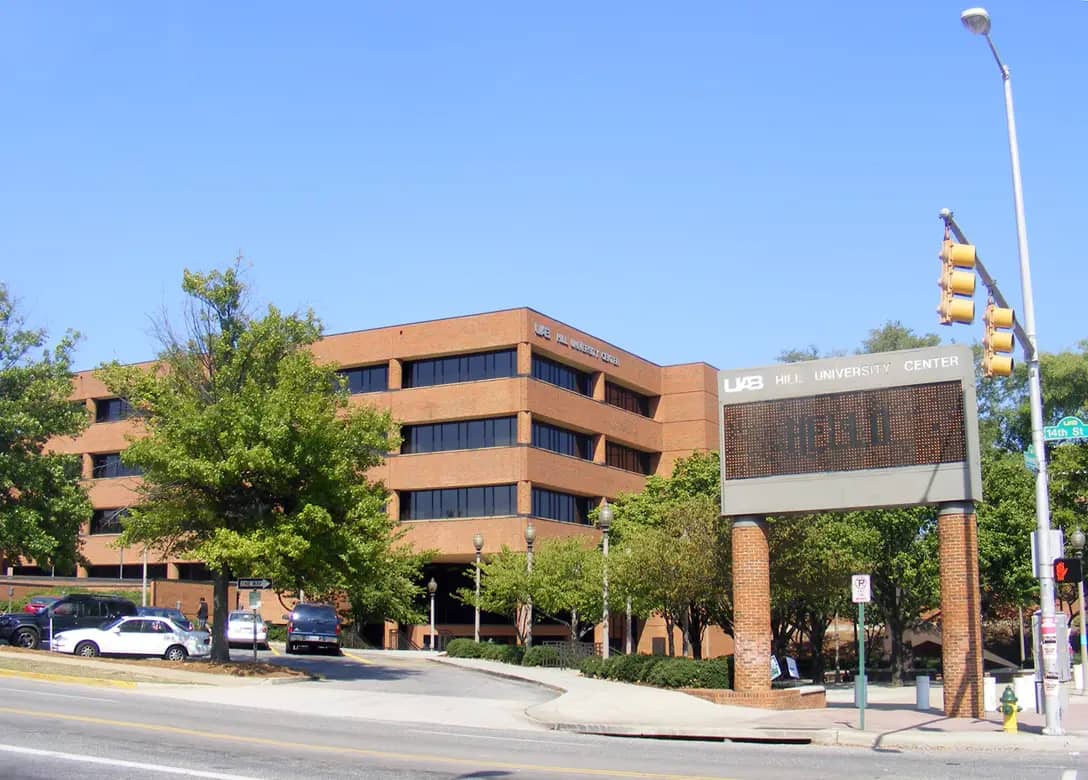 University of Alabama at Birmingham campus — Hill University Center at the University of Alabama at Birmingham (UAB), built in 1983 as University Center. Renamed in