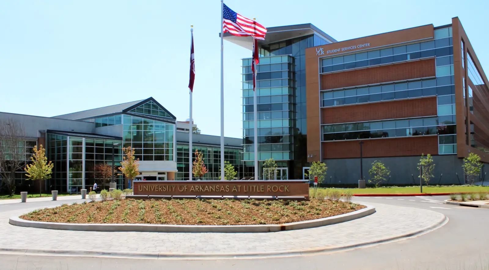 University of Arkansas at Little Rock campus — UALR Student Services Center building