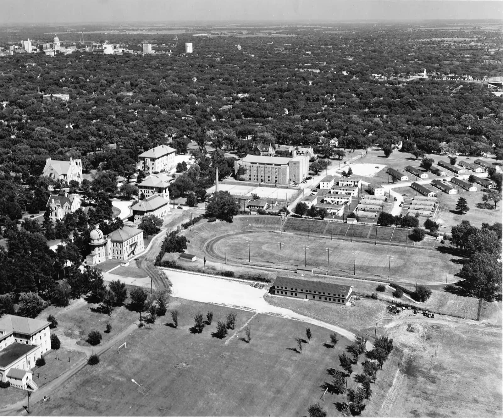 Washburn University campus — Topeka, Kansas 1948